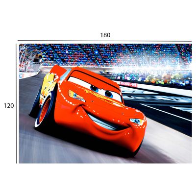 HM7679.07 120Χ180cm, carpet with racing car, with fringes