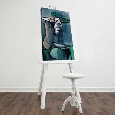 Wall art Woman with a Green Hat HM7193.01 45X70X3 cm.