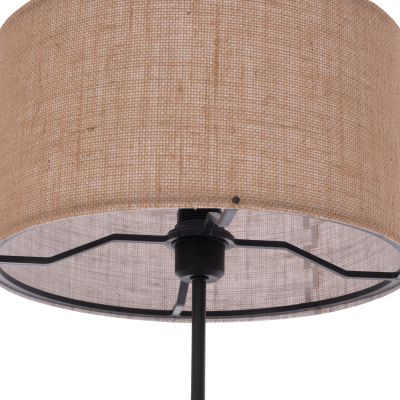 Floot Lamp MDF Walnut Brown HM7608.01 D38x140 cm.