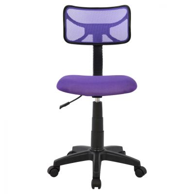 Office chair HM1026.04 purple with mesh fabric 40,5x50,5x91,5 cm.