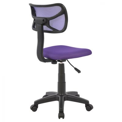 Office chair HM1026.04 purple with mesh fabric 40,5x50,5x91,5 cm.