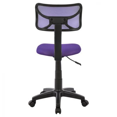 Office chair HM1026.04 purple with mesh fabric 40,5x50,5x91,5 cm.