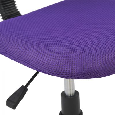 Office chair HM1026.04 purple with mesh fabric 40,5x50,5x91,5 cm.