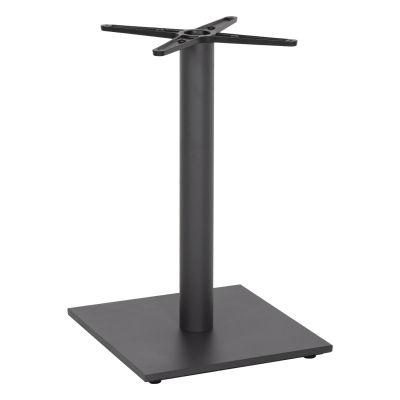 BASE FOR TABLE HM438.20 MATTE GREY METAL WITH HEIGHT ADJUSTERS 45Χ45Χ71.5Hcm.