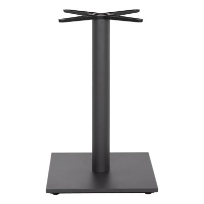 BASE FOR TABLE HM438.20 MATTE GREY METAL WITH HEIGHT ADJUSTERS 45Χ45Χ71.5Hcm.