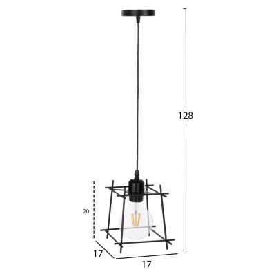 ПАНЕЛ HM4085 МЕТАЛНА КАПАЧКА 17x17x128Hcm.