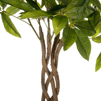 DECORATIVE SYNTHETIC PLANT IN POT HM4001 PACHIRA MACROCARPA (