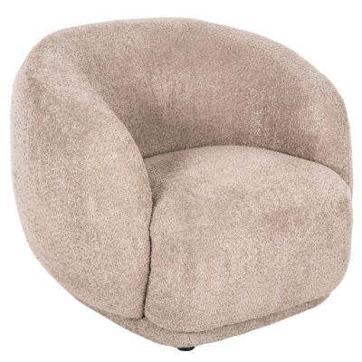 ARMCHAIR KARPEN HM9600.08 BEIGE BOUCLE FABRIC 93x87x78H cm.