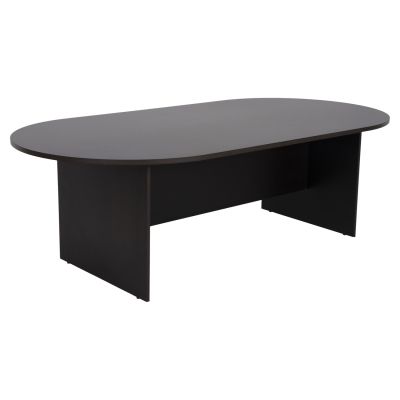 CONFERENCE OVAL DESK SIENNA HM2134.02 MELAMINE IN WENGE 240x120x75Hcm.