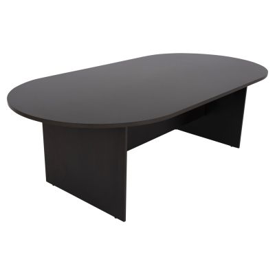 CONFERENCE OVAL DESK SIENNA HM2134.02 MELAMINE IN WENGE 240x120x75Hcm.