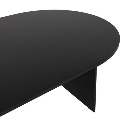 CONFERENCE OVAL DESK SIENNA HM2134.02 MELAMINE IN WENGE 240x120x75Hcm.