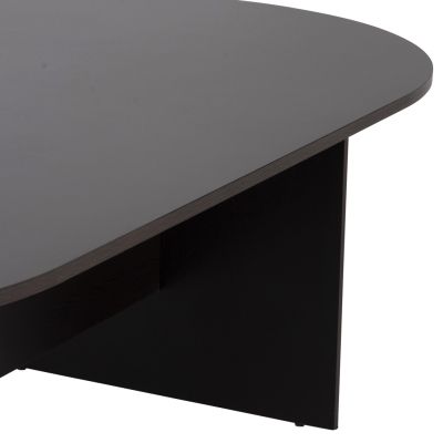 CONFERENCE OVAL DESK SIENNA HM2134.02 MELAMINE IN WENGE 240x120x75Hcm.