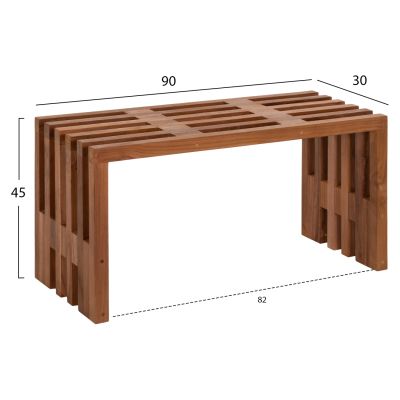 ПЕЯКА МНОГОРОЛЕВА NYA HM9547 ТИКОВО ДЪРВО В ЕСТЕСТВЕН ЦВЯТ 90x30x45Hcm.