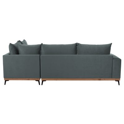 MESINA corner sofa, mint, high leg, 2pcs, right corner