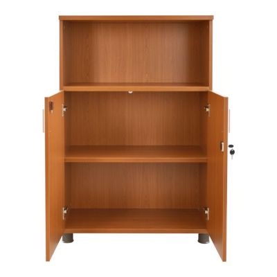 Professional office cabinet in cherry color HM2058.13 80x40x118 cm.