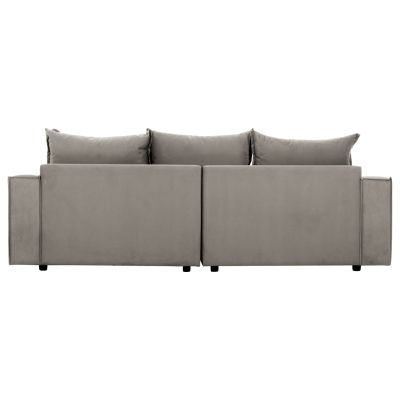 CORNER SOFA MONZA HM3256.11 INTERCHANGEABLE- BEIGE 265x195x98Hcm.