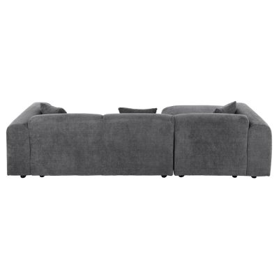 CORNER SOFA (LEFT) BRICKEN HM3275.04L ANTHRACITE FABRIC 110-282x98-160x72Hcm.