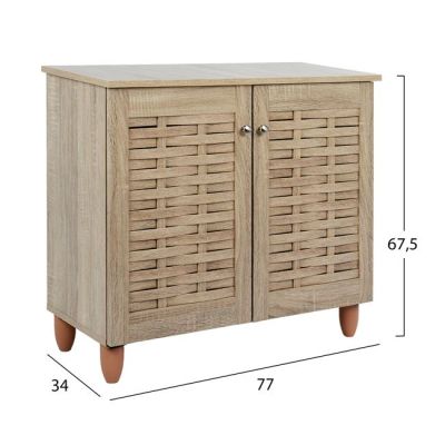 Shoe Cabinet Wooden HM2208.02 sonama 76.8x33.6x67.5