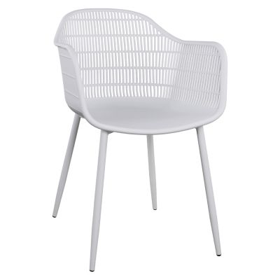 Armchair Hadi Polypropylene White 61x57x85cm HM8511.01 61x57x85 cm