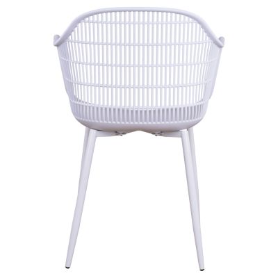 Armchair Hadi Polypropylene White 61x57x85cm HM8511.01 61x57x85 cm