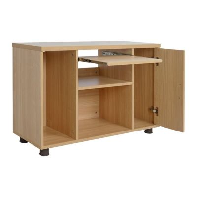 Professional office cabinet in oak color HM2051.11 80x40x118 cm.