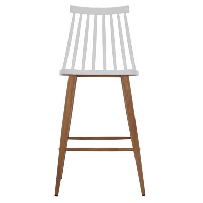 БАР СТОЛ HM9300.01 БЯЛ СРЕДНА ВИСОЧИНА 43x45x97Η