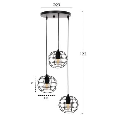 ПАНЕЛ HM4038 3 МЕТАЛНИ СФЕРИ Φ23x122Hcm.