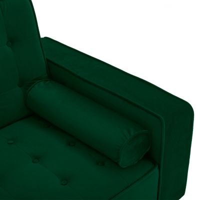 SOFA-BED SALVADOR HM3150.13 VELVET GREEN 224X88X84Y cm.