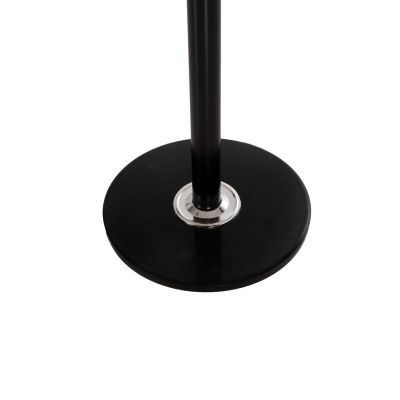 FLOOR STANDING HANGER HM9573.01 METALLIC 13 HANGING POSITIONS-BLACK Φ37x180Hcm.