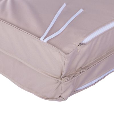 Fabric Pillow with Beige back 114x46x7 HM5744.01