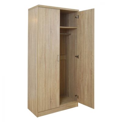 Wardrobe 2 Door sonama HM368.02 80x43x181