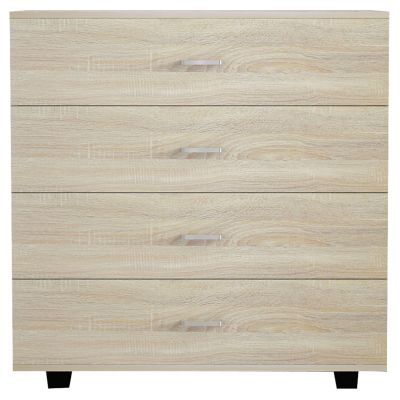 HM8996.01 4-drawer cabinet THORG, sonoma, melamine, 80x40x83H