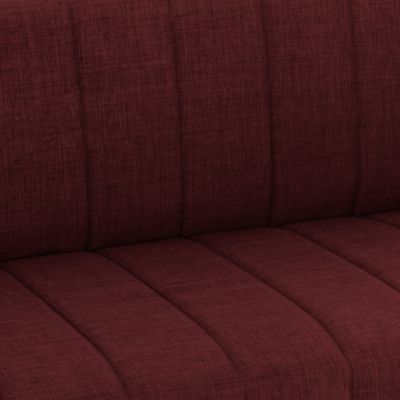 ANDRI HM3239.06, SOFA-BED, 3 SEATER, RED FABRIC