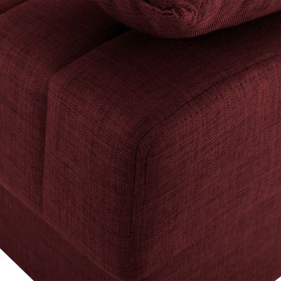 ANDRI HM3239.06, SOFA-BED, 3 SEATER, RED FABRIC