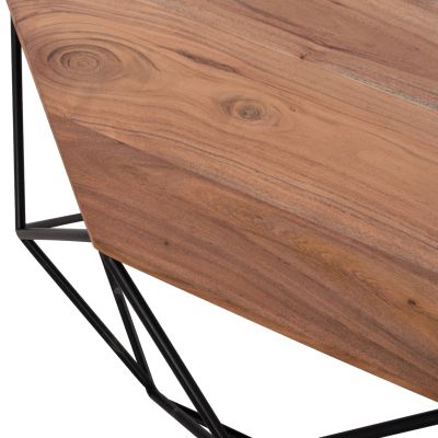 COFFEE TABLE FB98777.11 ACACIA WOOD Φ82x40H