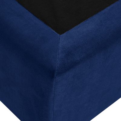 HM638.05 bed MALENA, blue velvet, 150x200