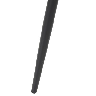 ТРАПЕЗЕН СТОЛ LEONARDO HM00100.28 ТЪМНО БЕЖОВ ПЛАТ И ЧЕРНИ МЕТАЛНИ КРАКА 42x49,5x89Hcm.