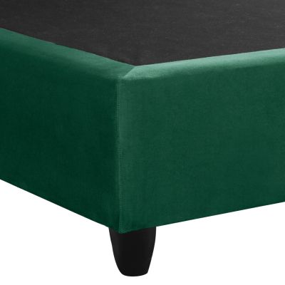 HM638.13 BED MALENA, CYPRESS GREEN VELVET, 150x200