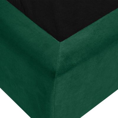 HM638.13 BED MALENA, CYPRESS GREEN VELVET, 150x200