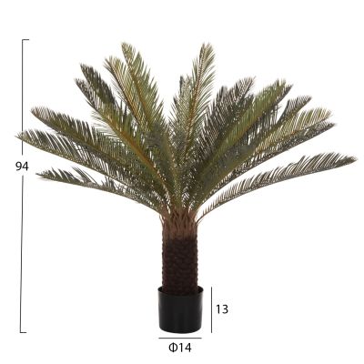 DECORATIVE SYNTHETIC PLANT HM7983 SPIKE-LEAF PALM TREE IN POT 94H cm.