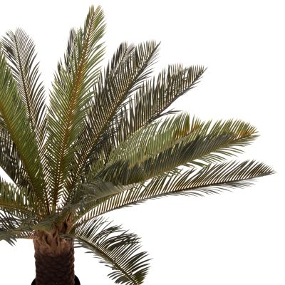 DECORATIVE SYNTHETIC PLANT HM7983 SPIKE-LEAF PALM TREE IN POT 94H cm.