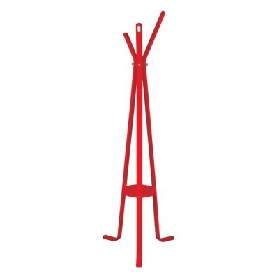 Hat/Coat Stand Wooden with 3 legs HM8414.07 Stan Red  55x55x170cm