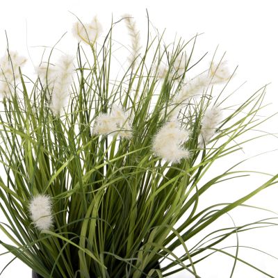 DECORATIVE SYNTHETIC PLANT IN POT HM4027 GRASS 37H cm.