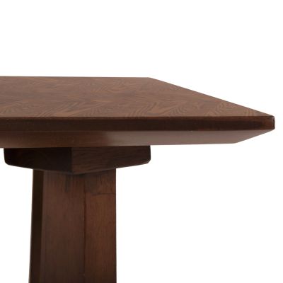 COFFEE TABLE RIMER HM9743 MDF WITH SPECIAL ASH VENEER IN WALNUT COLOR 120X60x45H cm.