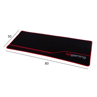 GAMING MOUSEPAD HM8785 SOFT FABRIC IN BLACK COLOR