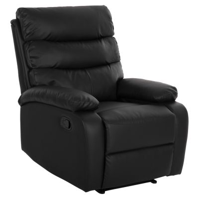 ARMCHAIR RELAX YASUMU HM9783.11 BLACK PU 80x93x100Hcm.