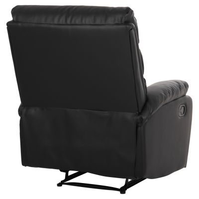 ARMCHAIR RELAX YASUMU HM9783.11 BLACK PU 80x93x100Hcm.