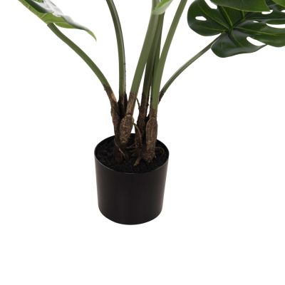 DECORATIVE SYNTHETIC PLANT ΗΜ7990 MONSTERA TREE IN POT 90H cm.