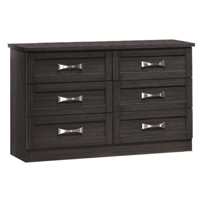 Dressing Table-Drawer HM317.01 with 6 drawers Zebrano 120x40x76cm