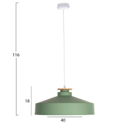 ПАНЕЛ HM4159.05 ЗЕЛЕН МЕТАЛЕН КАПАК Φ40x116Hcm.